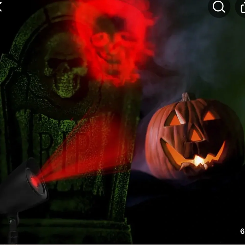 Halloween projector lights
